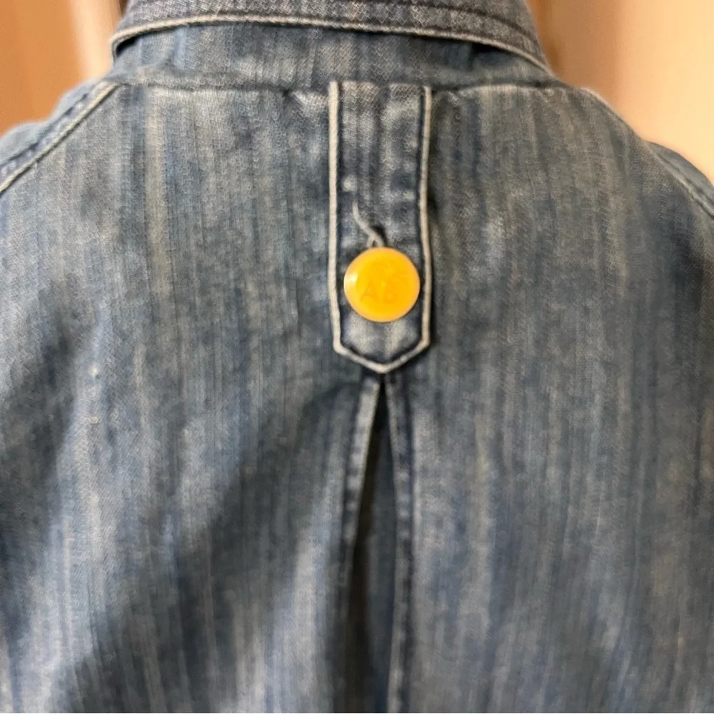 Vintage Apple Bottoms Denim Jacket with Yellow Signature Buttons - Picture 7 of 15